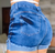 Short Feminino Jeans Short Curto Jeans Feminino Jeans Luxo