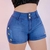 Short Jeans Cargo com Detalhes