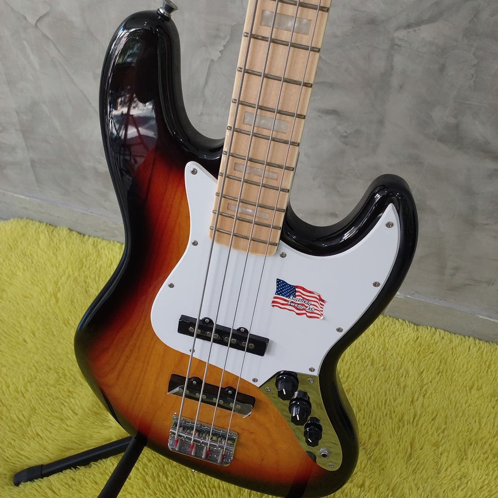 BAIXO SX VTG SERIES JAZZ BASS SWAMP ASH 4C SB