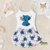 Pijama Infantil Baby Doll Estampa Stitch