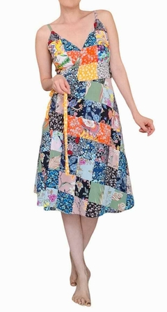 VESTIDO PATCHWORK - comprar online