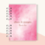 PLANNER DO MENSAGEIRO FEMININO - CAPA ROSA 1 - comprar online