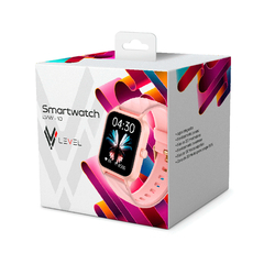 Smartwatch Level LVW-10 TFT 1.83 Silicone Rosa IOS e Android - comprar online