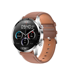 Smartwatch Level LVW-50 AMOLED 1.3 COURO Marrom - IOS e Android
