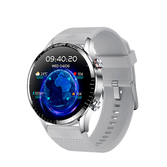 Smartwatch Level LVW-50 AMOLED 1.3 Silicone Prata - IOS e Android