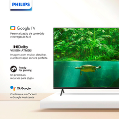 Imagem do Tv Philips Dled 50 polegadas 4K GOOGLE TV Smart