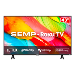 Tv 43 Semp Roku SMART Led 43R6500