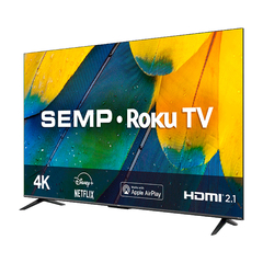Tv led 4K SEMP 55 ROKU 55RK8600 SMART WIFI Giga - comprar online