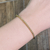 Bracelete Bolinhas Banho Ouro na internet