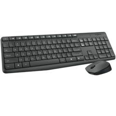 TECLADO Y MOUSE LOGITECH INALAM MK235 WIRELESS - comprar online