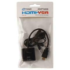 ADAPTADOR HDMI A VGA CON AUDIO NOGA - comprar online