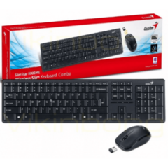 TECLADO Y MOUSE GENIUS KM-8101 WIRELESS - comprar online