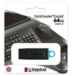 USB KINGSTON 64GB DT100 G3 3,0 - comprar online