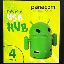 HUB USB PANACOM HB-1270 FIGURA ANDROID - comprar online