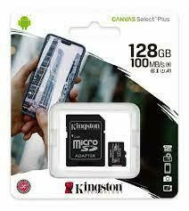 SD KINGSTON 128GB CANVAS -- SELECT PLUS -- - comprar online