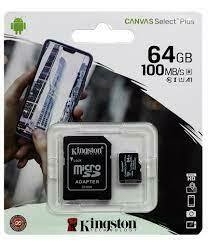 SD KINGSTON 64GB CANVAS -- SELECT PLUS -- - comprar online