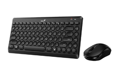 TECLADO Y MOUSE GENIUS Q8000 LMATE WIRELESS REDUCIDO - comprar online