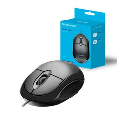 MOUSE MULTILASER MO-300 USB NEGRO