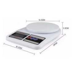 Balanza Digital De Cocina 1g A 10kg Electrónica Precisión - NutricionSimplificada