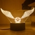 Luz nocturna 3D de Harry Potter: Mesa creativa con diseño de figura de Anime LED para decoración - Olivanders Shop