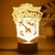 Luz nocturna 3D de Harry Potter: Mesa creativa con diseño de figura de Anime LED para decoración - comprar en línea