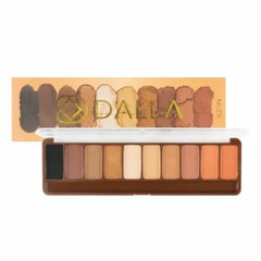 Paleta de Sombras 10 Cores Nude Dalla