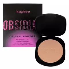 Pó Compacto Crystal Powder Obsidian Ruby Rose - comprar online