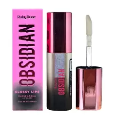 Gloss Glossy Lips Obsidian Ruby Rose - Nalu Make