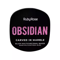 Blush Carved In Marble Obsidian Ruby Rose - comprar online