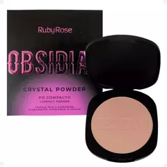 Pó Compacto Crystal Powder Obsidian Ruby Rose - comprar online