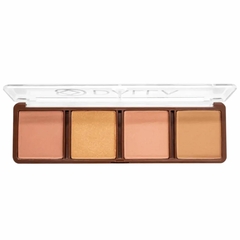 Paleta de Blush Iluminador e Contorno Elegance Dalla na internet