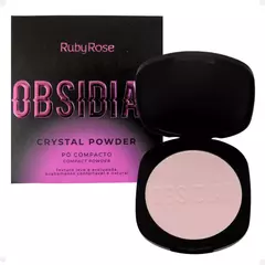 Imagem do Pó Compacto Crystal Powder Obsidian Ruby Rose