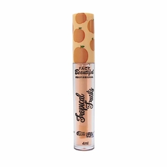 Gloss Labial Tropical Fruits Pêssego Face Beautiful