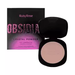 Pó Compacto Crystal Powder Obsidian Ruby Rose - loja online