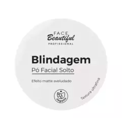 Pó Solto Blindagem Efeito Matte Aveludado Face Beautiful na internet