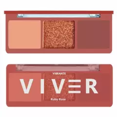 Paleta de Sombras Viver Ruby Rose - comprar online