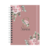 Agenda Permanente Floral Alfabeto Rosé Gold