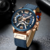 Relógio Masculino luxo Curren Pulseira em Couro - comprar online