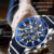 Relógio Masculino Reward Aço Cronógrafo Luminous - loja online