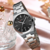 Relógio Feminino Aço Inoxidável Impermeável Curren - loja online