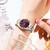 Relógio Feminino Aço Inoxidável Quartzo Ponteiros Luminosos - comprar online