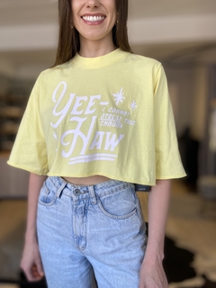 Tee Cropped Yee - comprar online