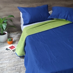 Cubrecama Sonic Reversible con funda de almohada Termosellado 2 1/2 plaza - comprar online