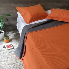 Cubrecama Sonic Reversible con funda de almohada Termosellado 2 1/2 plaza - comprar online