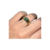 Anillo gema verde chunky en internet