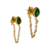 Aretes corconia verde