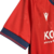 Camisa Osasuna I 24/25 - Torcedor Macron Masculina - Vermelha com detalhes em azul - loja online