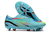 Chuteira Trava Mista Adidas X Speedportal 1 Crazyfast - Azul com detalhes coloridos