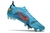 Chuteira Trava Mista Nike Mercurial Vapor XIII Elite Pro - Azul com detalhes em laranja na internet