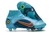 Chuteira Trava Mista Nike Mercurial Vapor XIII Elite Pro - Azul com detalhes em laranja - comprar online